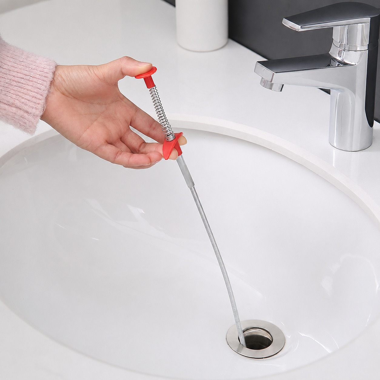 Flexible Drain Hair Remover Tool