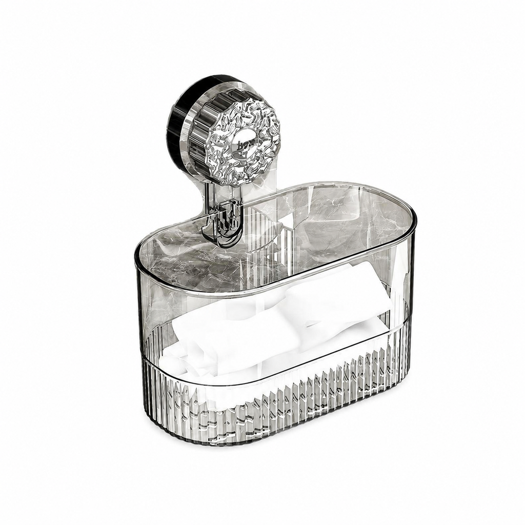 No-Drill Wall-Mounted Storage Basket