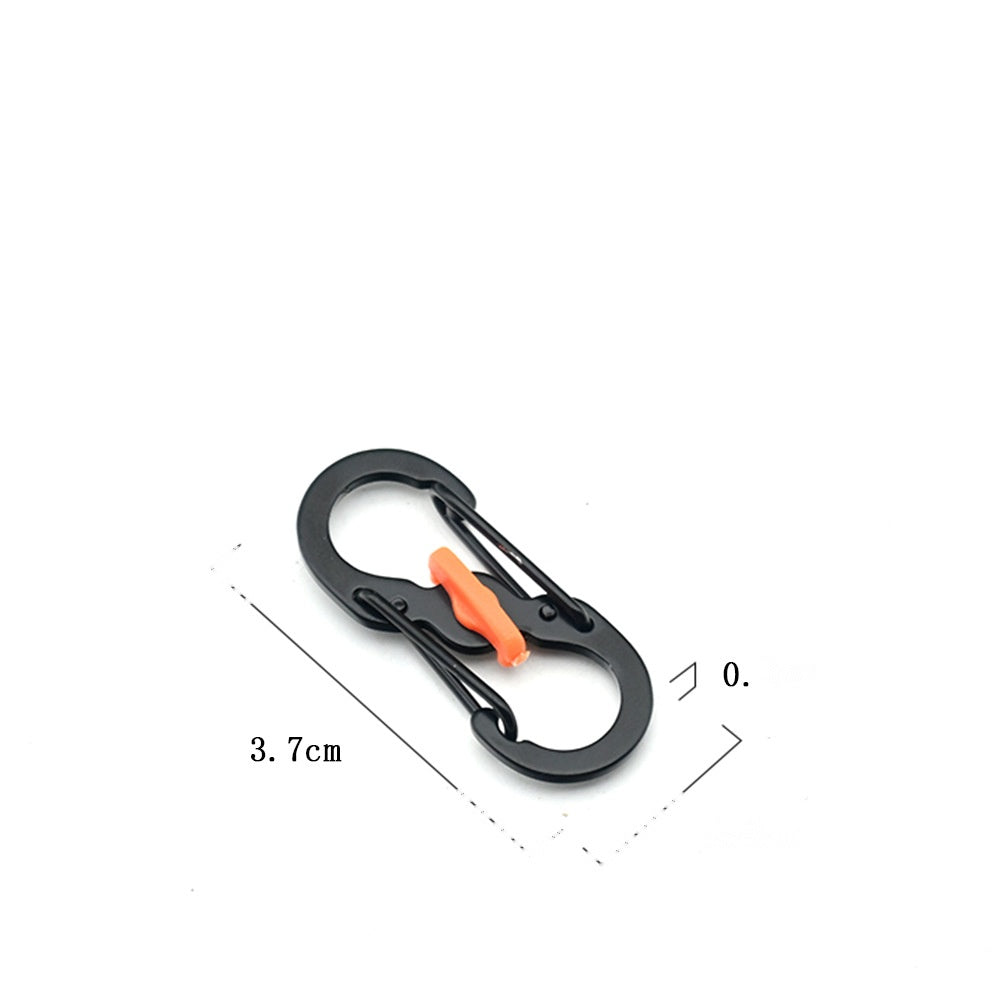 Mini Locking S-Biner Keychain Clip